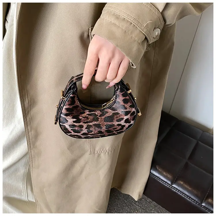Leopard Print Western Shoulder Crossbody Bag — feature 11