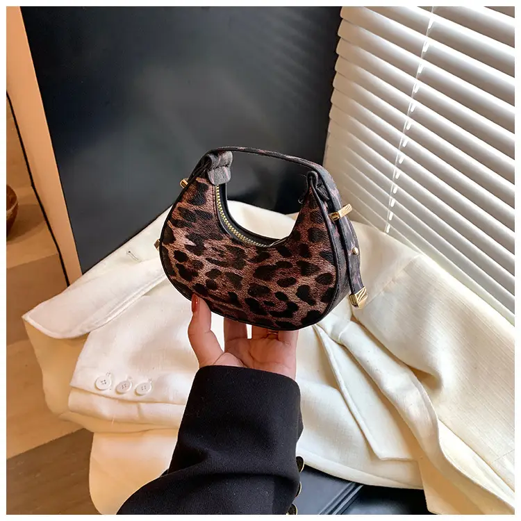 Leopard Print Western Shoulder Crossbody Bag — feature 20
