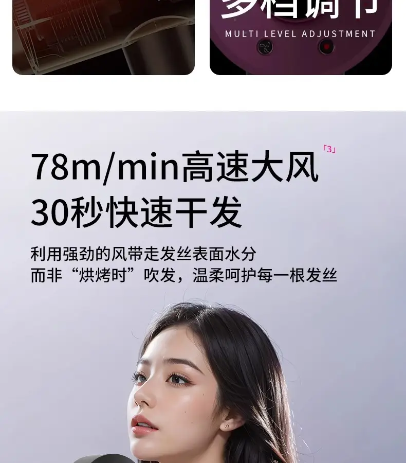 High-Speed Hair Dryer with Negative Ion Technology — feature 10