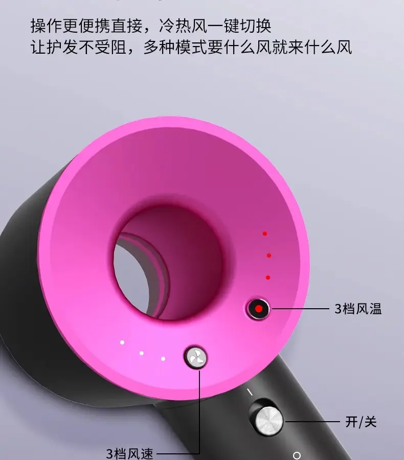 High-Speed Hair Dryer with Negative Ion Technology — feature 19