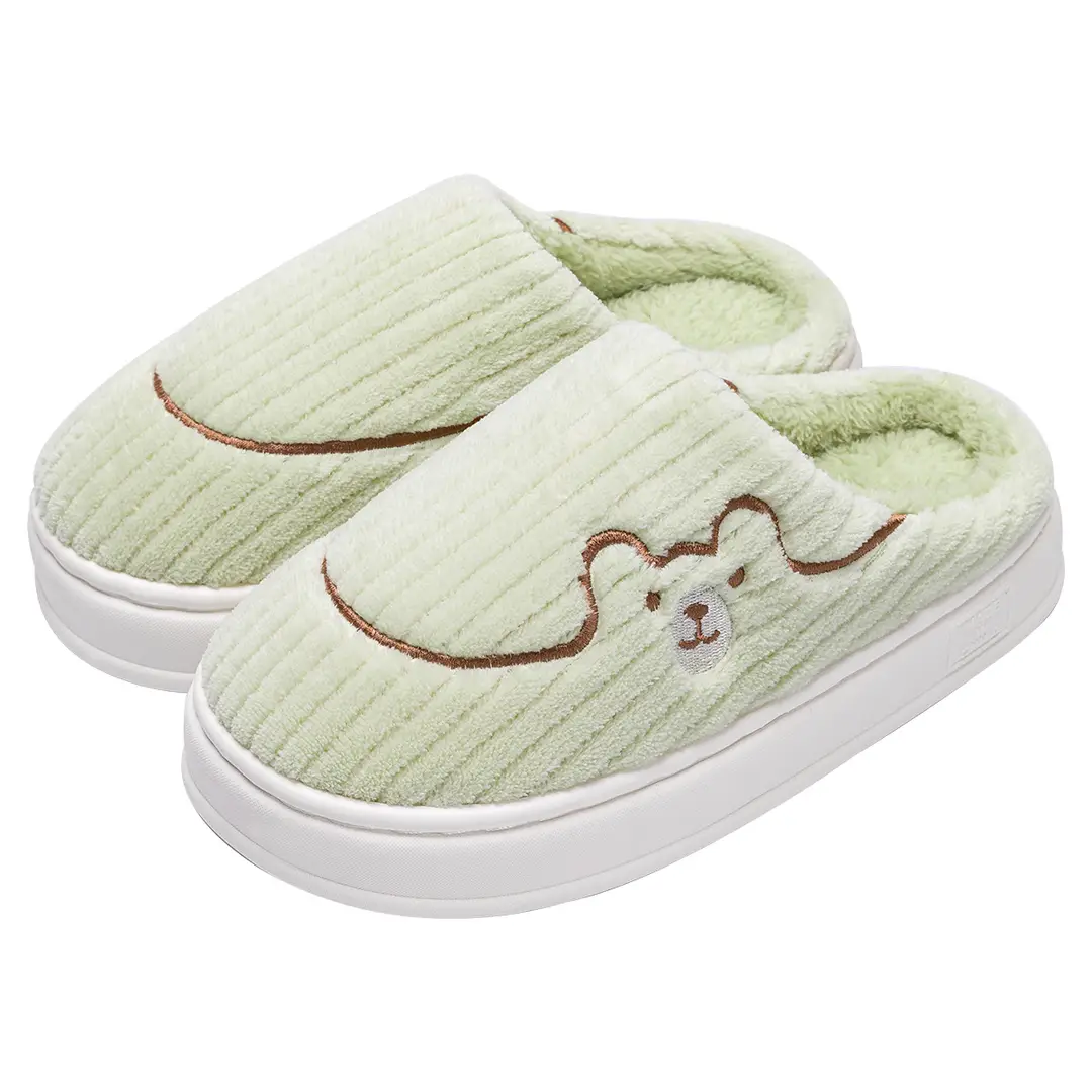 Women's 2026 New Model Winter Home Indoor Warm Plush Slippers with a Stepping-On-Clouds Feel, Suitable for Men in Autumn and Winter - Image 9
