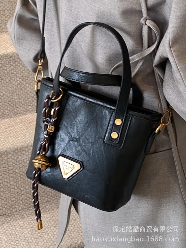 Brown Leather Satchel Bag for Women 2024 - Image 8