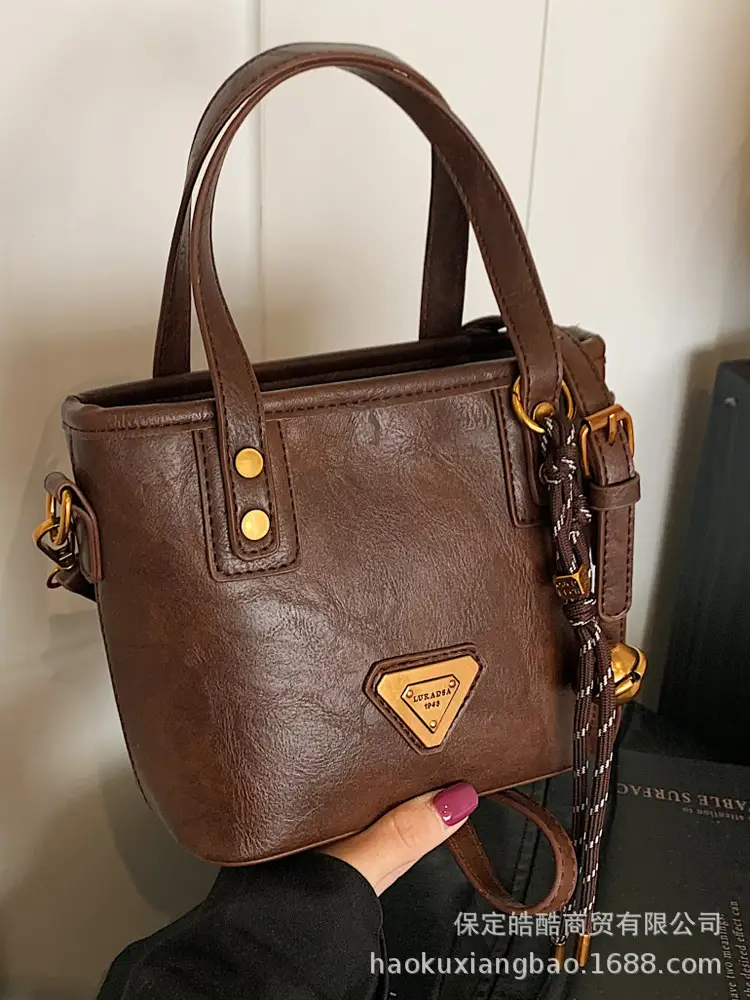 Brown Leather Satchel Bag for Women 2024 - Image 11