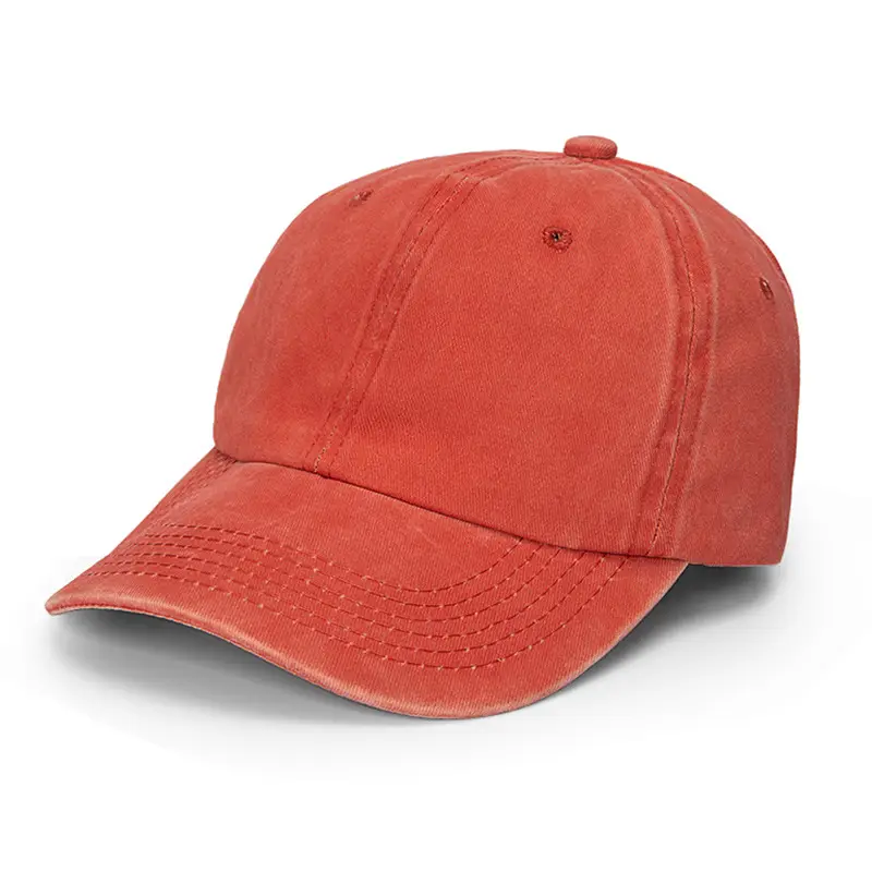 Purple Washed Baseball Cap for Men Golf Sun Hat - Image 15