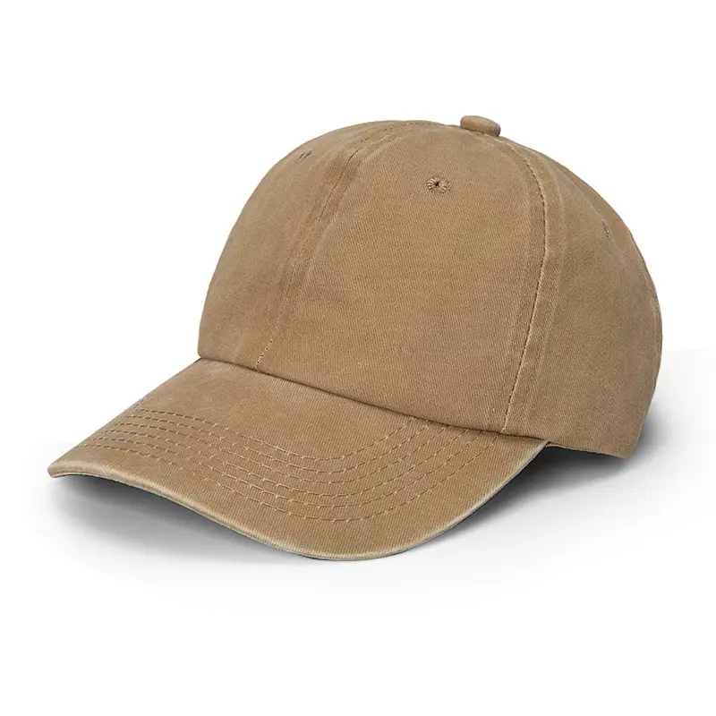 Purple Washed Baseball Cap for Men Golf Sun Hat - Image 7