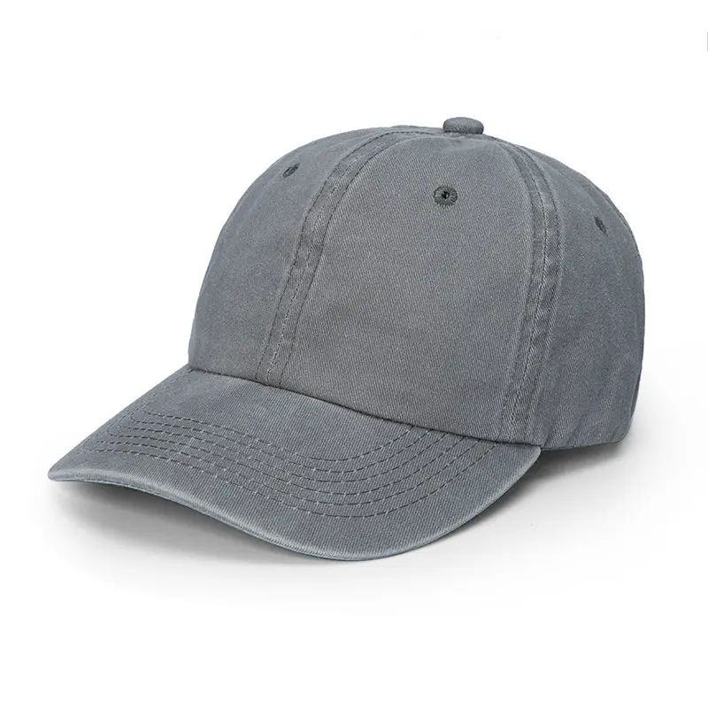 Purple Washed Baseball Cap for Men Golf Sun Hat - Image 8