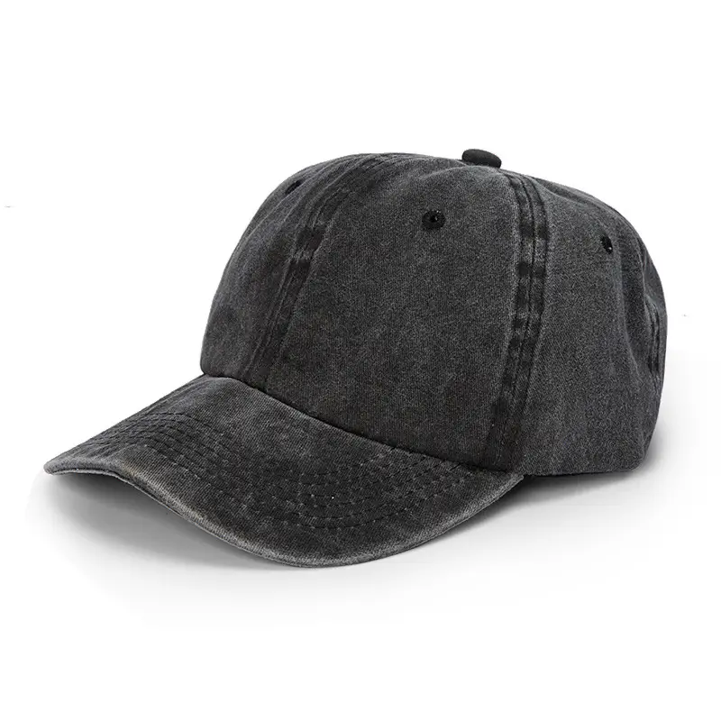 Purple Washed Baseball Cap for Men Golf Sun Hat - Image 9