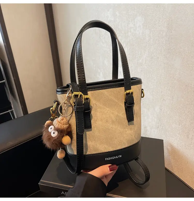 Crossbody Bag for Women with Pom Pom Decor — feature 10