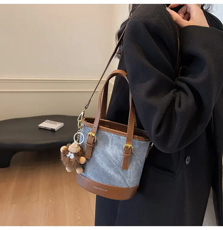 Crossbody Bag for Women with Pom Pom Decor — feature 20