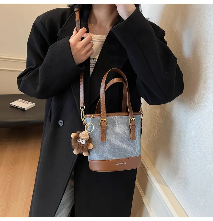 Crossbody Bag for Women with Pom Pom Decor — feature 24