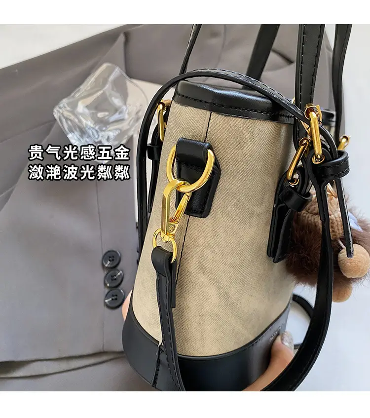 Crossbody Bag for Women with Pom Pom Decor — feature 6