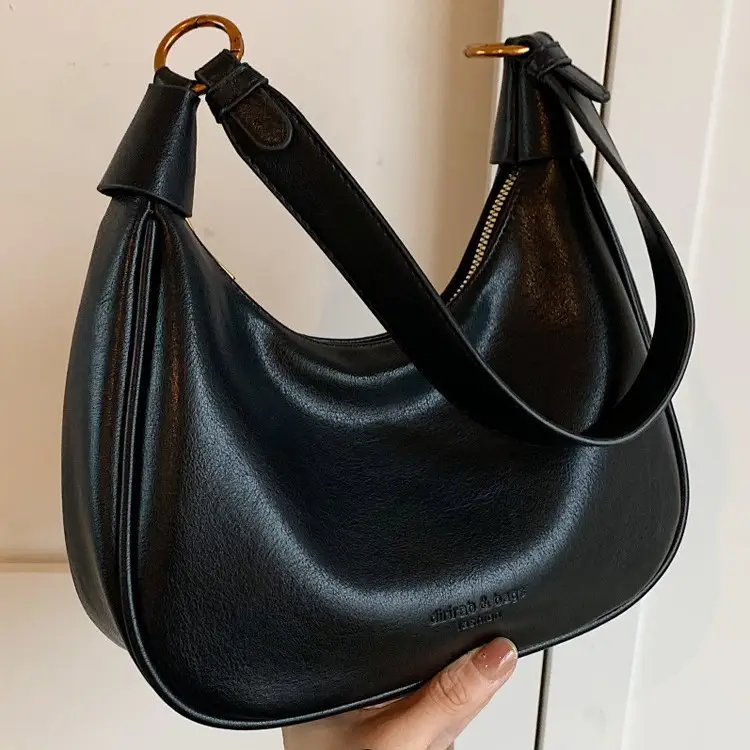 Women's Brown Leather Shoulder Crossbody Bag 2024 - Image 5