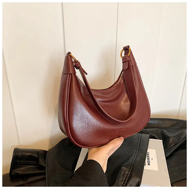 Women's Brown Leather Shoulder Crossbody Bag 2024 — feature 19