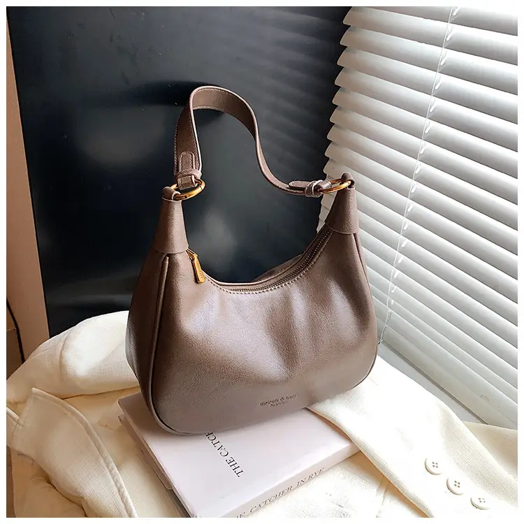 Women's Brown Leather Shoulder Crossbody Bag 2024 — feature 21