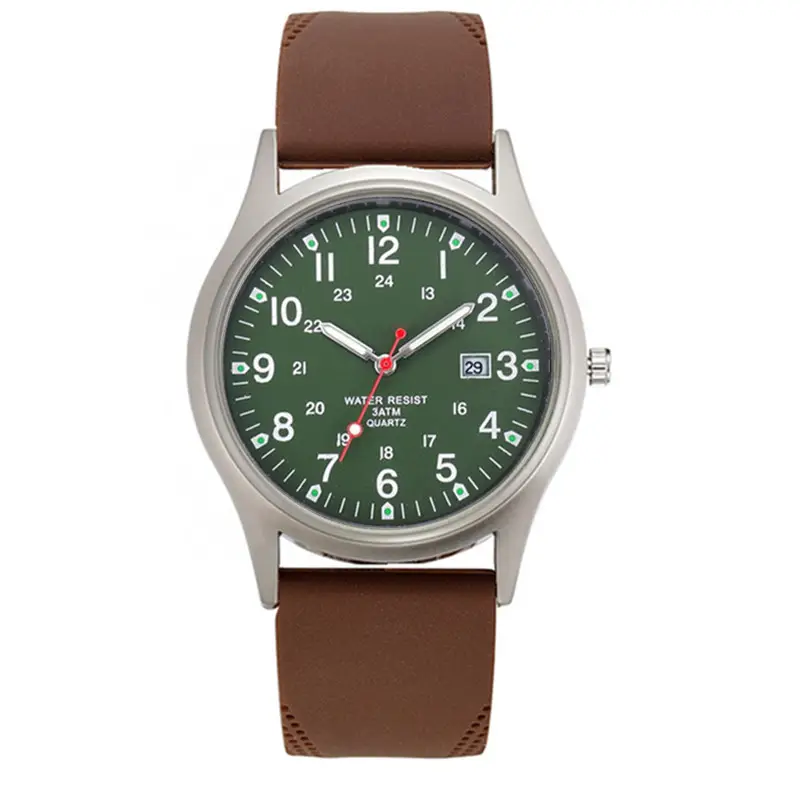 Military Style Silicone Watch for Men Blue - Image 7