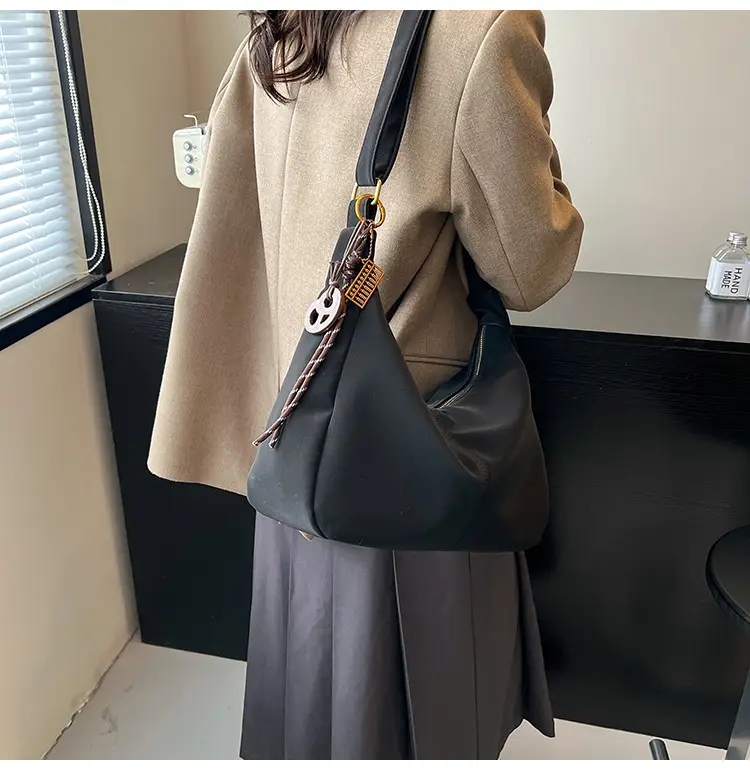 Crossbody Tote Bag Large Capacity Autumn Winter College Student — feature 29
