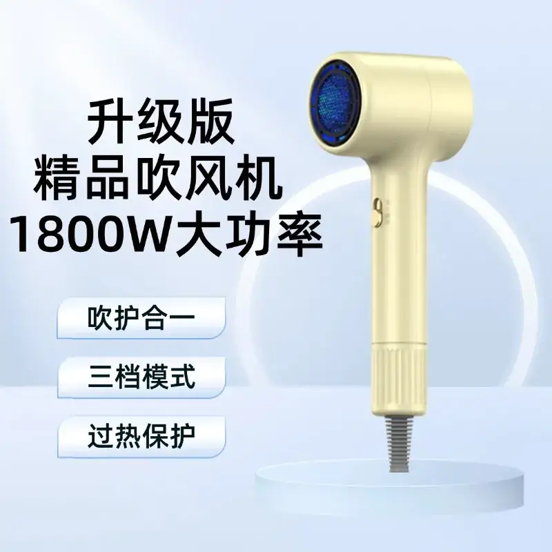 Electric Hair Dryer with Cold Wind & Negative Ion Technology