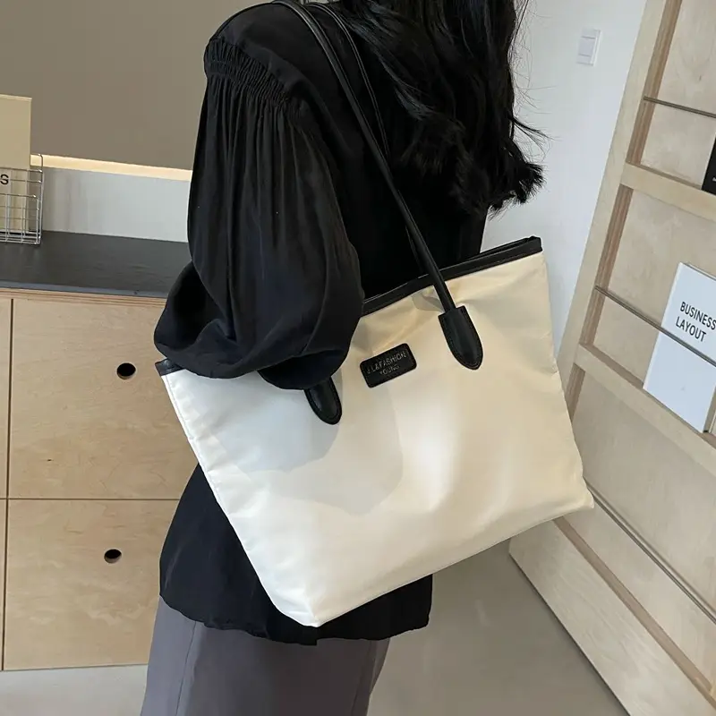 Women's Korean Style Black Tote Bag 2024 New Arrival - Image 5