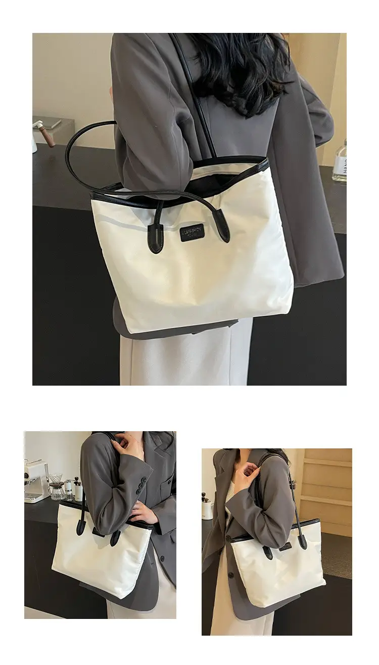 Women's Korean Style Black Tote Bag 2024 New Arrival — feature 11