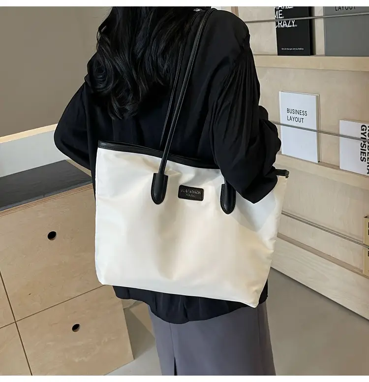 Women's Korean Style Black Tote Bag 2024 New Arrival — feature 19