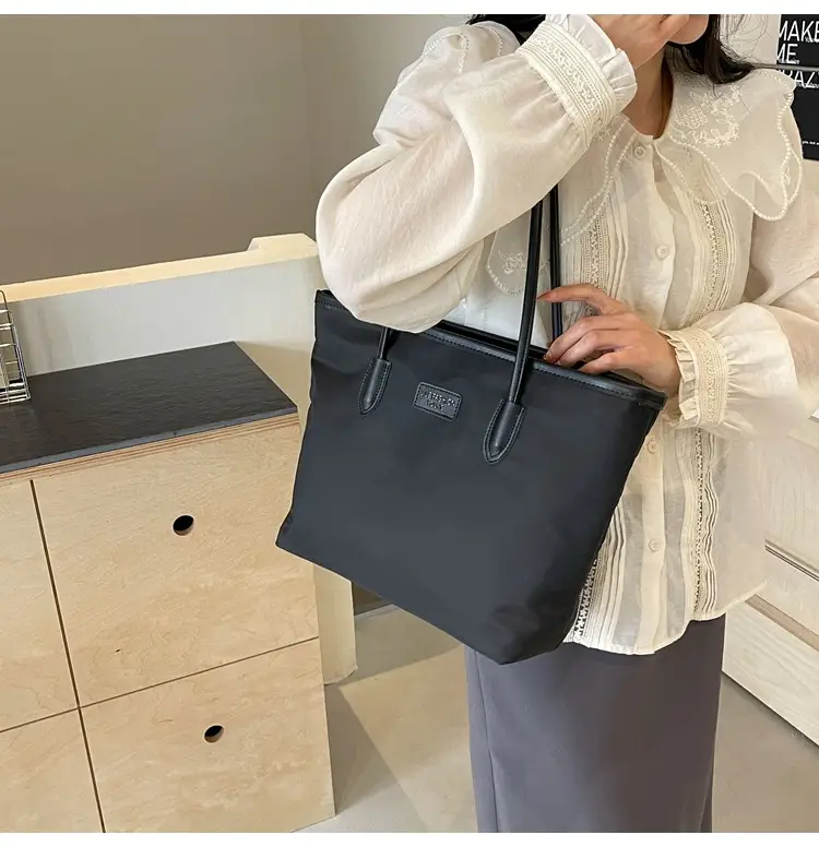 Women's Korean Style Black Tote Bag 2024 New Arrival — feature 29