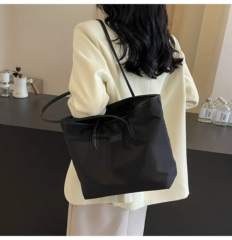 Women's Korean Style Black Tote Bag 2024 New Arrival — feature 37