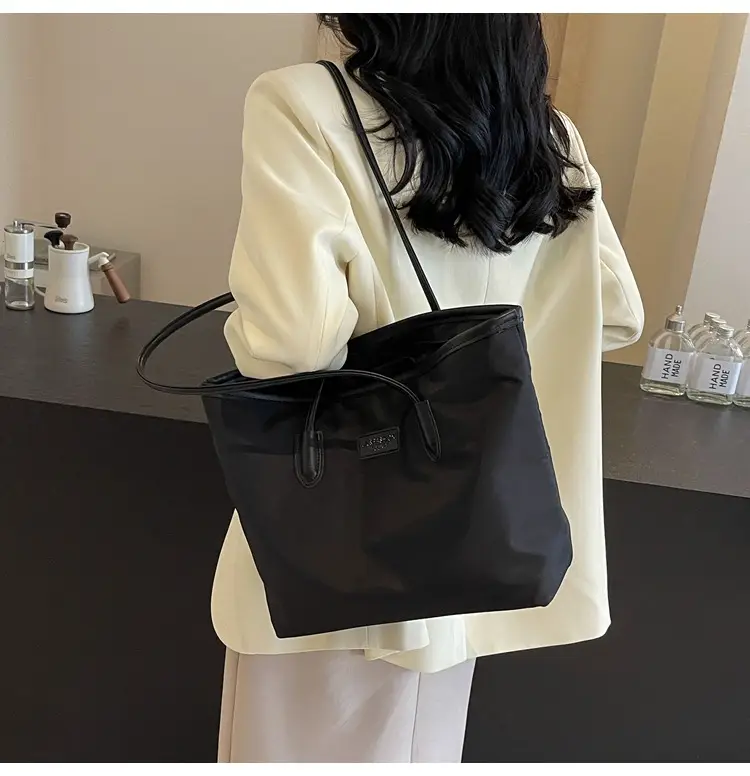 Women's Korean Style Black Tote Bag 2024 New Arrival — feature 38