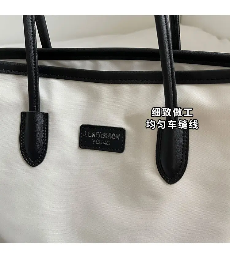 Women's Korean Style Black Tote Bag 2024 New Arrival — feature 6