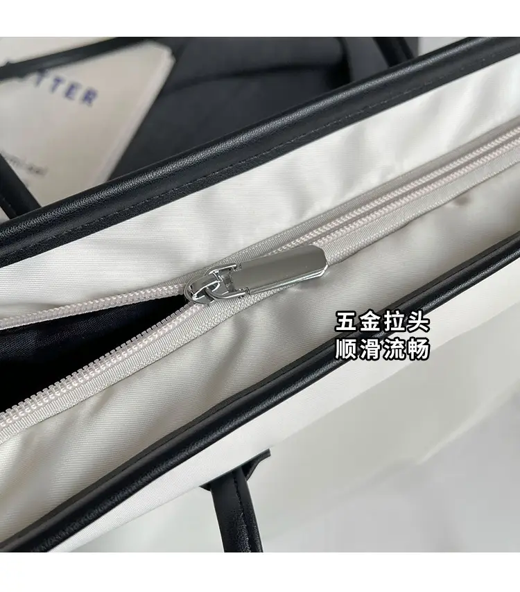 Women's Korean Style Black Tote Bag 2024 New Arrival — feature 7