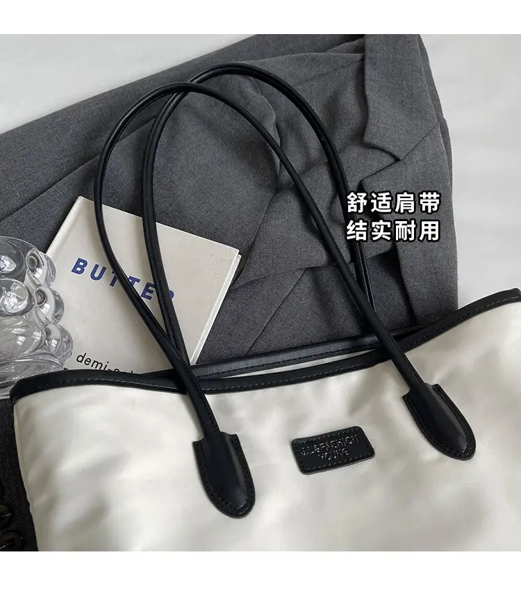 Women's Korean Style Black Tote Bag 2024 New Arrival — feature 8