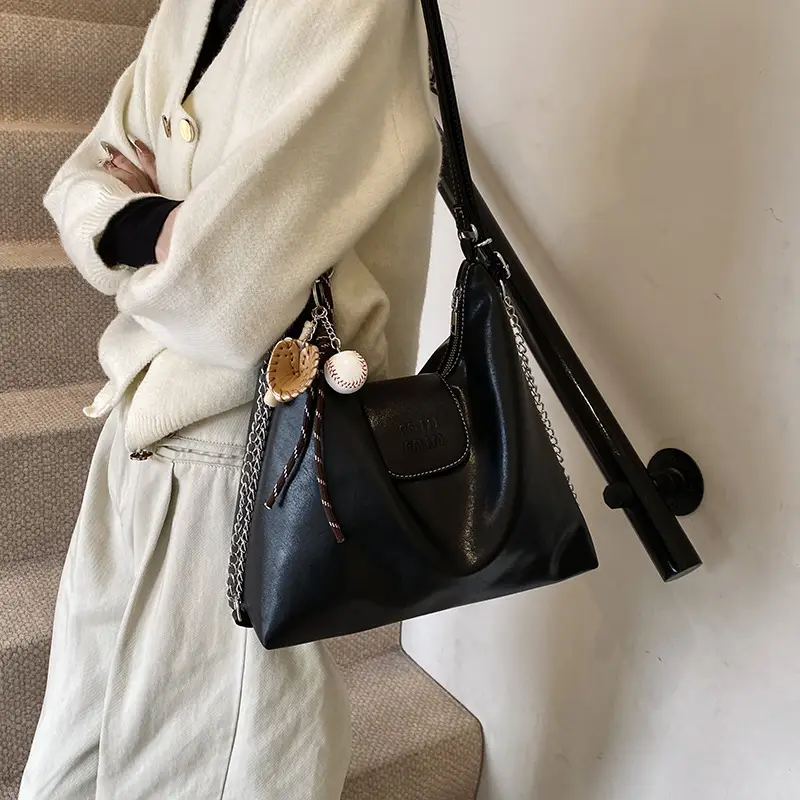 Vintage Work Commuter Tote Bag Women Large Capacity Backpack 2024 New Casual Small Multi-function Shoulder Bag - Image 11