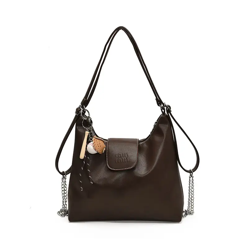 Vintage Work Commuter Tote Bag Women Large Capacity Backpack 2024 New Casual Small Multi-function Shoulder Bag - Image 2