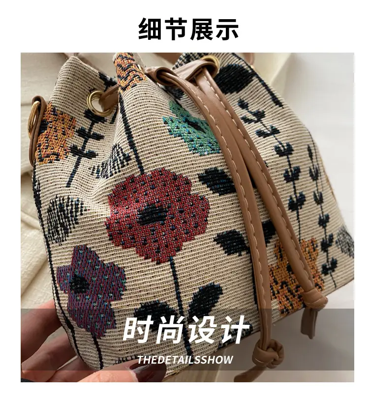 Autumn 2024 Personalized Drawstring Bag for Women — feature 3
