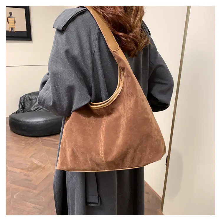 Women Retro Cross-Border Shoulder Bag Brown 2026 — feature 26