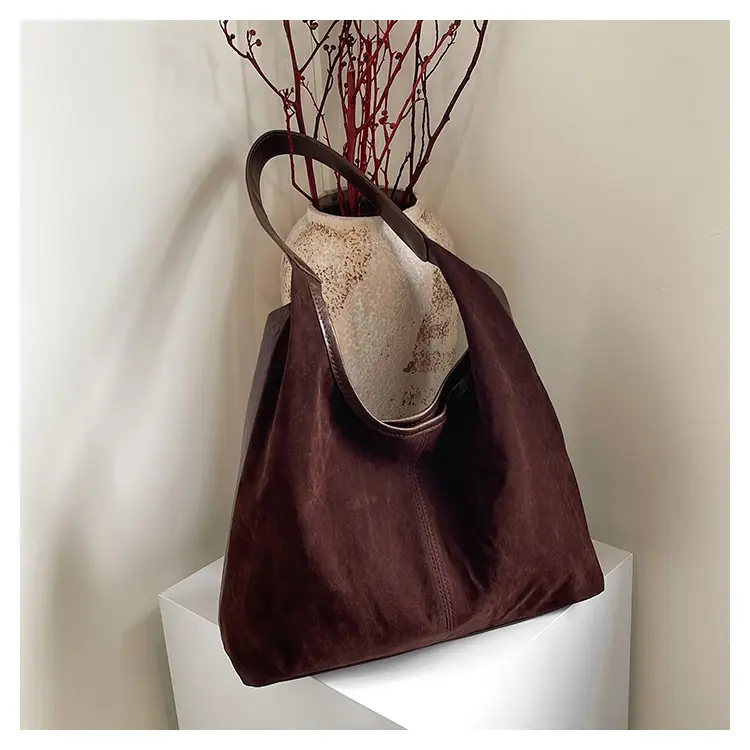 Women Retro Cross-Border Shoulder Bag Brown 2026 — feature 29