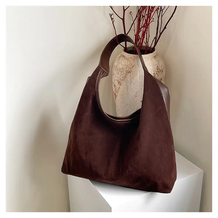 Women Retro Cross-Border Shoulder Bag Brown 2026 — feature 30