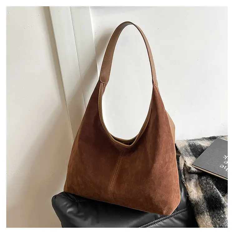 Women Retro Cross-Border Shoulder Bag Brown 2026 — feature 31