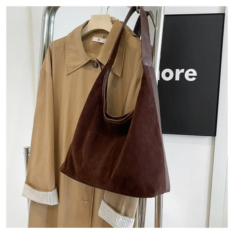Women Retro Cross-Border Shoulder Bag Brown 2026 — feature 35