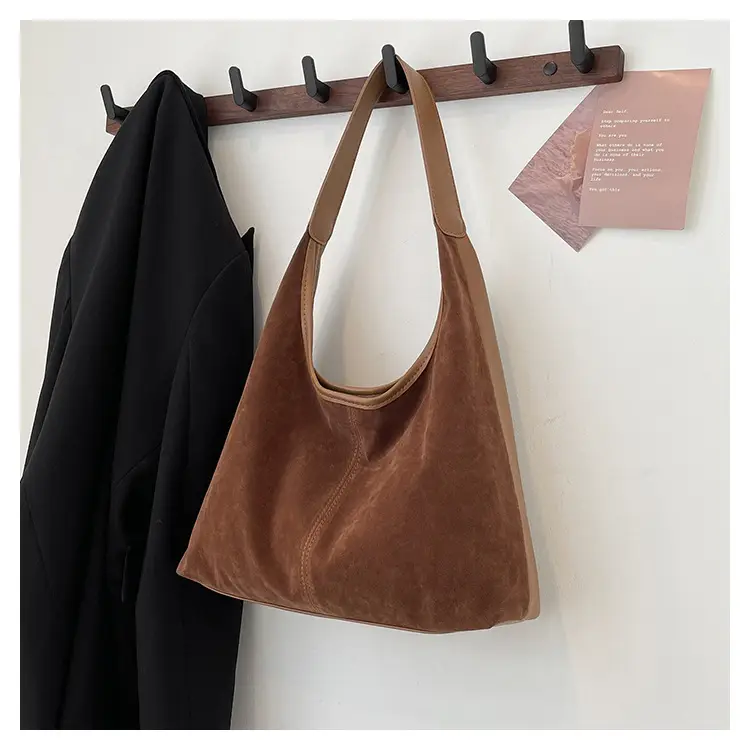 Women Retro Cross-Border Shoulder Bag Brown 2026 — feature 39