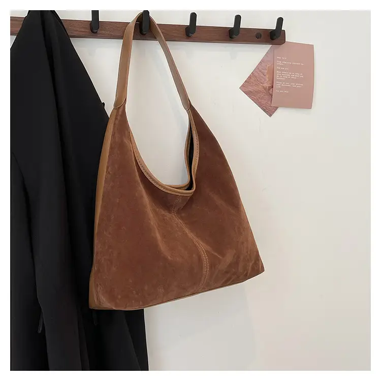 Women Retro Cross-Border Shoulder Bag Brown 2026 — feature 40