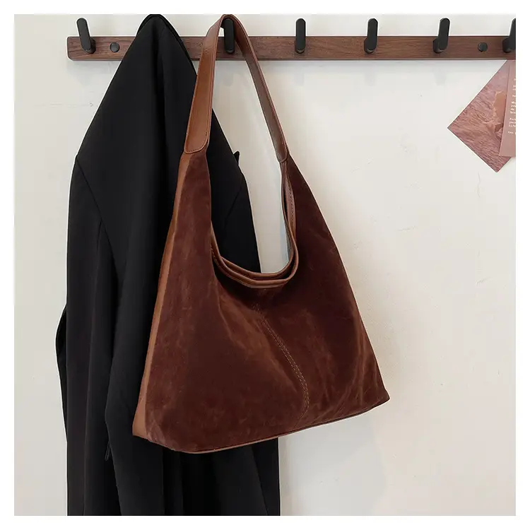 Women Retro Cross-Border Shoulder Bag Brown 2026 — feature 41