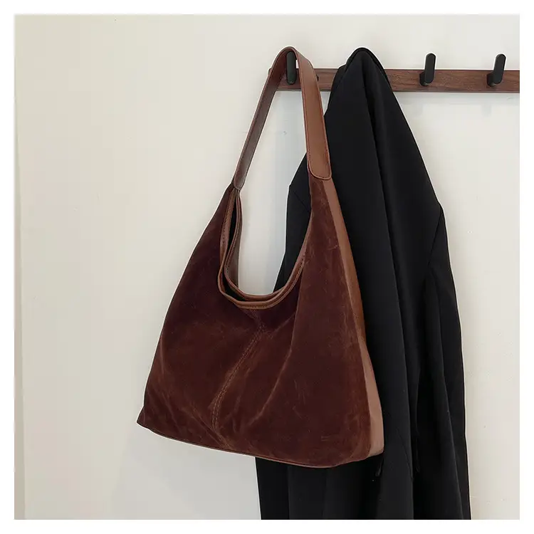 Women Retro Cross-Border Shoulder Bag Brown 2026 — feature 42