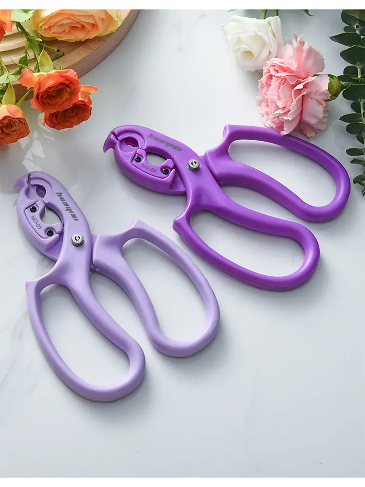 Multi-functional flower shop pruning leaves pruning flower arrangement flower cultivation can be changed blade multi-functional flower scissors — feature 21