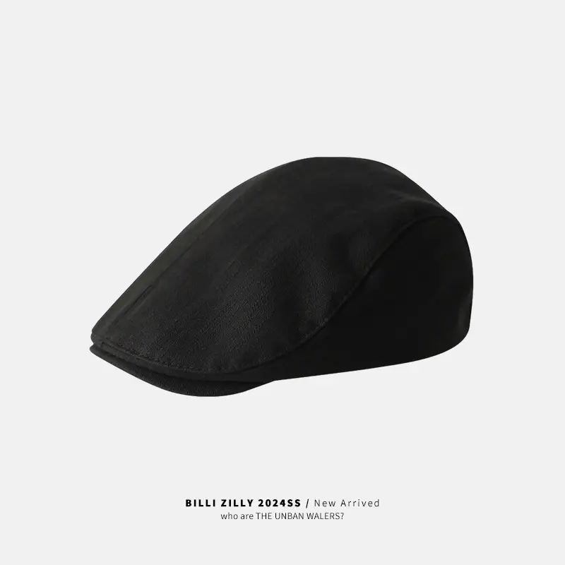 Women's Brown Forward Cap Autumn Winter Breathable Vintage Ins - Image 2