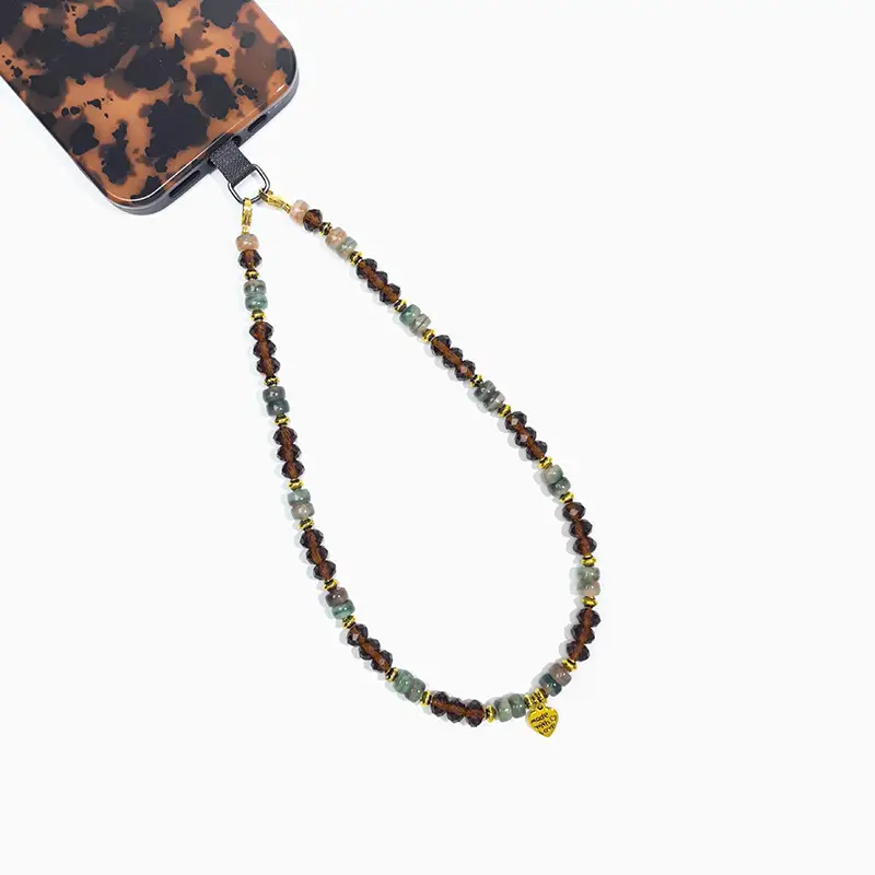 Maillard Crystal Beaded Necklace with Crossbody Design — feature 14