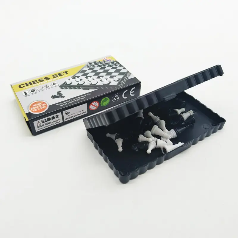 Mini Chess Adult Children Foldable Magnetic Portable International Travel Portable Compact Chess — feature 15