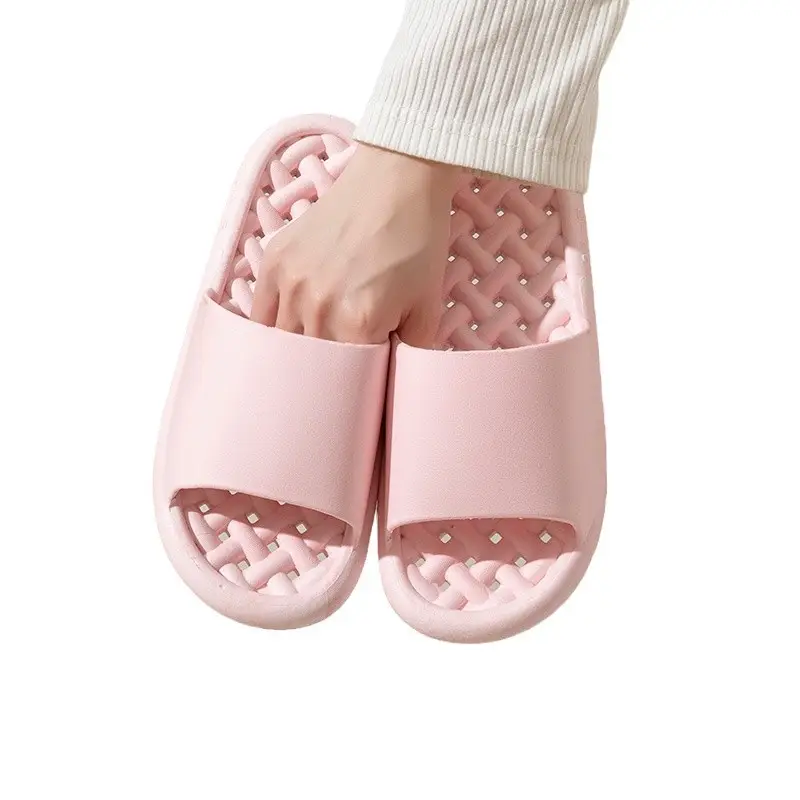 Water-Draining Slippers for Women, Quick-Drying Non-Slip Home Slippers with Hollow Design, Breathable Indoor Slippers for Men - Image 11