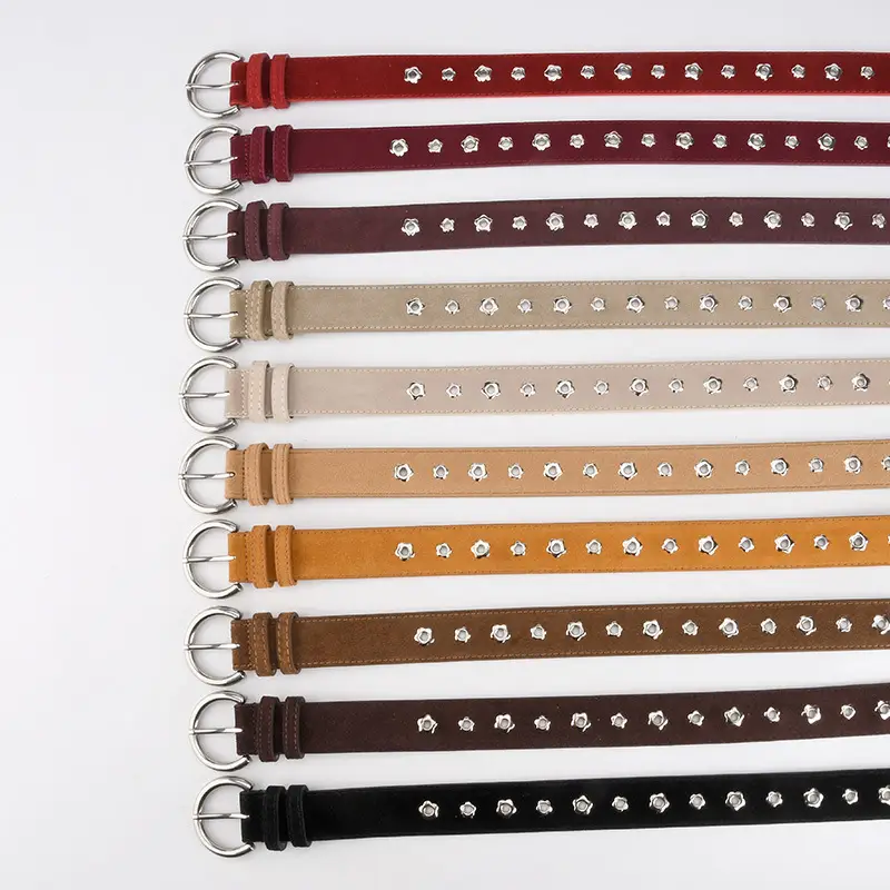 Purple Star Rivet Belt for Women - Image 12
