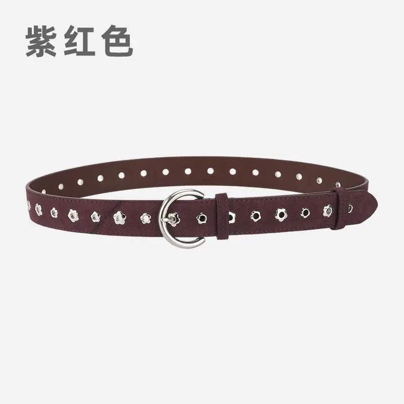 Purple Star Rivet Belt for Women - Image 10