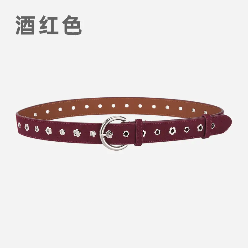 Purple Star Rivet Belt for Women - Image 4
